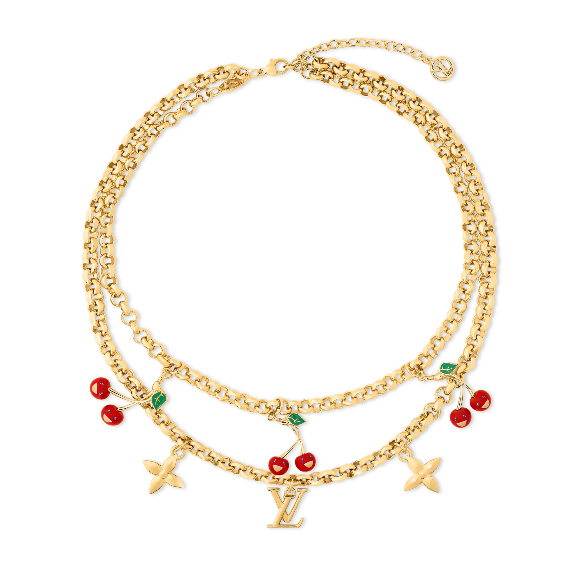 LV x TM Cerise 頸鏈. - 名牌時尚首飾- M02804 金色| LOUIS